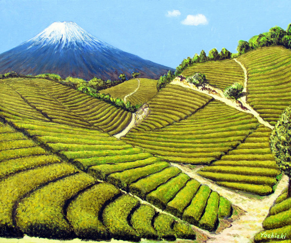 富士と茶畑Ⅱ