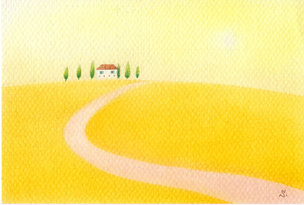 yellow hill