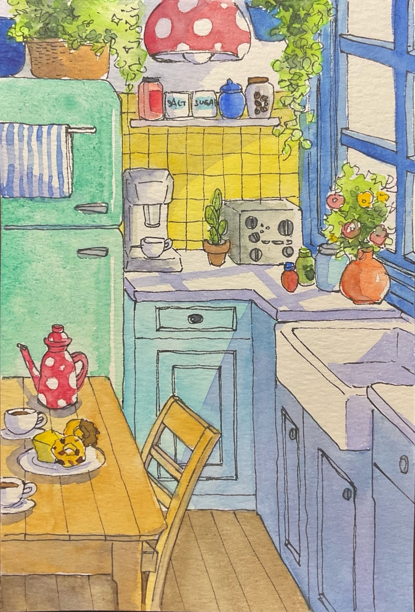 午後のキッチン