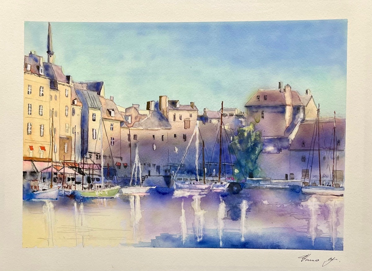 オンフールの夜明け