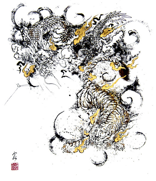 龍虎図(20061120)