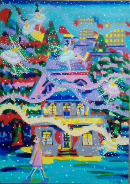 イラスト画 雪の精 弘洋 Art Meter