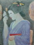 夢物語"夜桜に芸妓の舞"祇園芸妓の膝枕!
