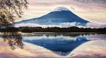 「夏の富士」