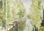 川の風景