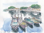 志摩の海(安乗漁港)
