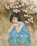 薄暮桜