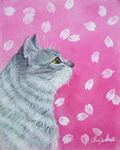 春の猫