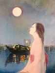 同じ月をみている