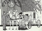 馬車と貴婦人