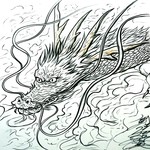 怒りの白龍