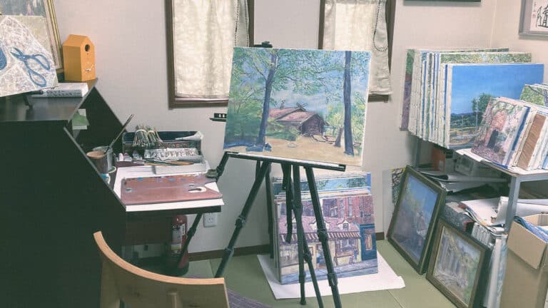 絵を描くことが心の栄養｜美術館巡りから始まった画家人生