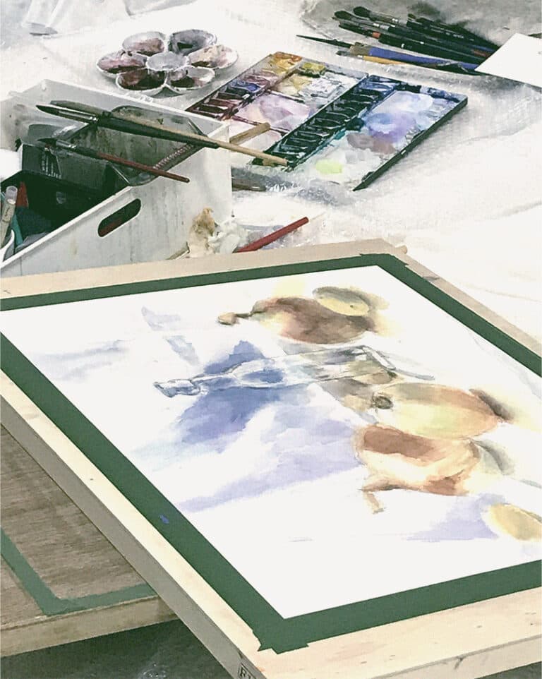 ゆっくり想像を巡らせられる作品を描きたい｜1枚のハガキが繋いだ縁