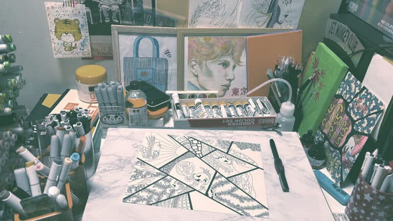 模写を続けるなかで生まれた自分の絵｜大人になったからこその感性