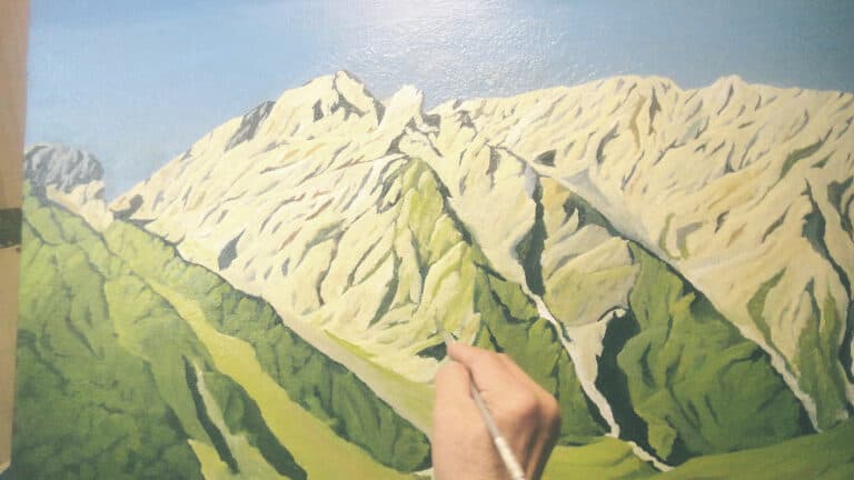 自分の色で描いていく｜「絵空事」のような作品が良い