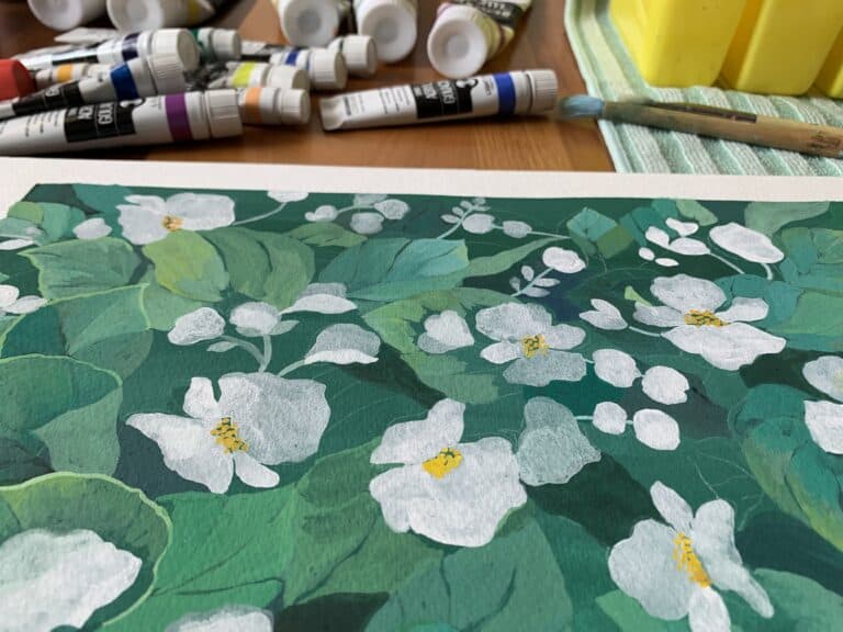 明るさや希望を表現したい｜身近な風景や想い出を描いていく