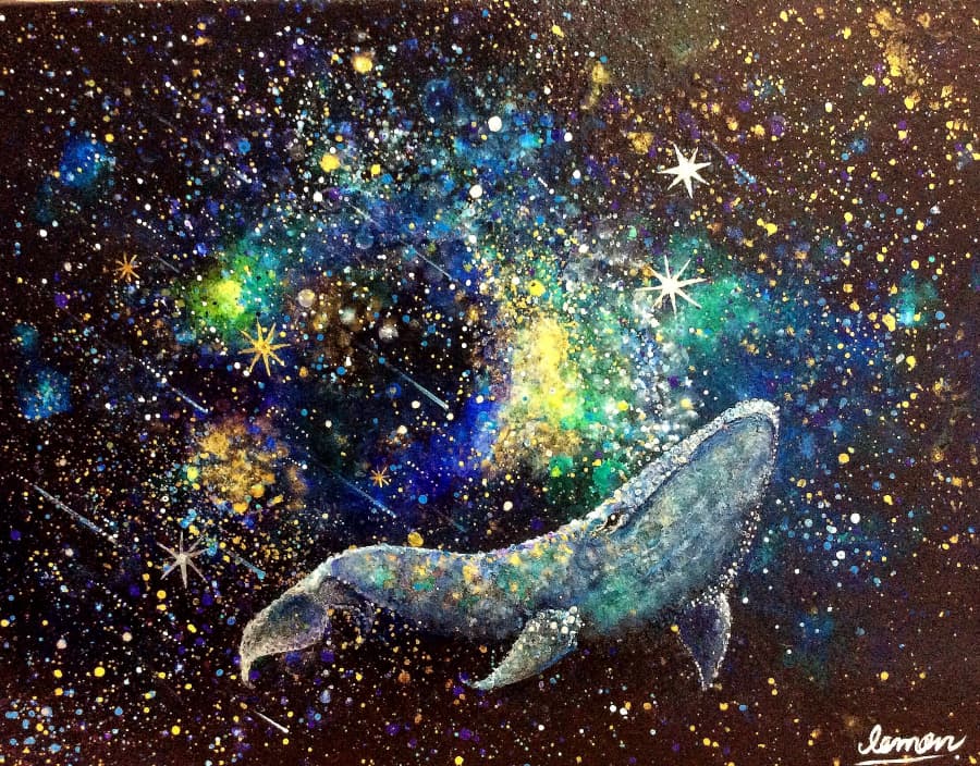 ひとかけらの銀河~くじらと流星~