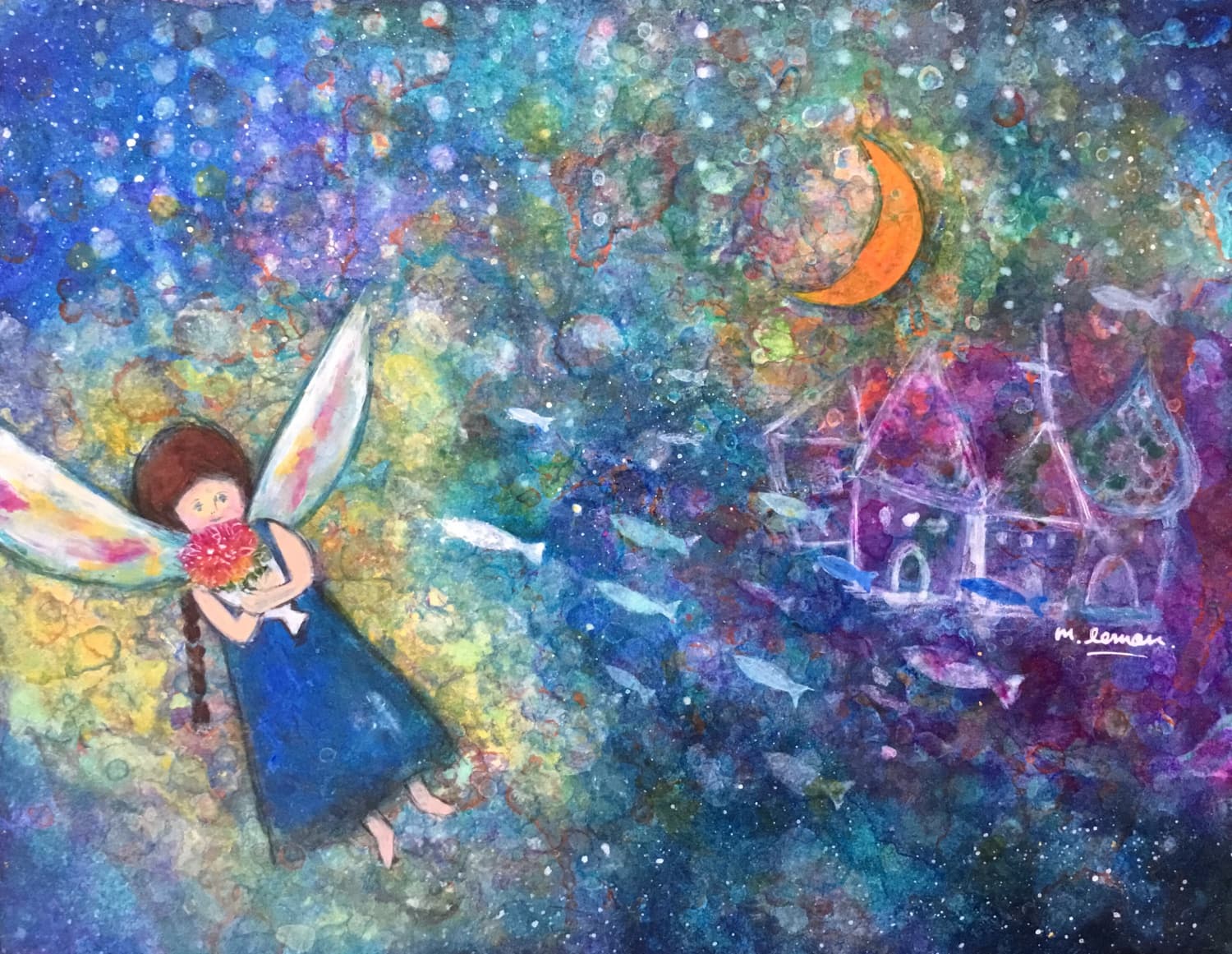 青い服の天使~紺碧の海~