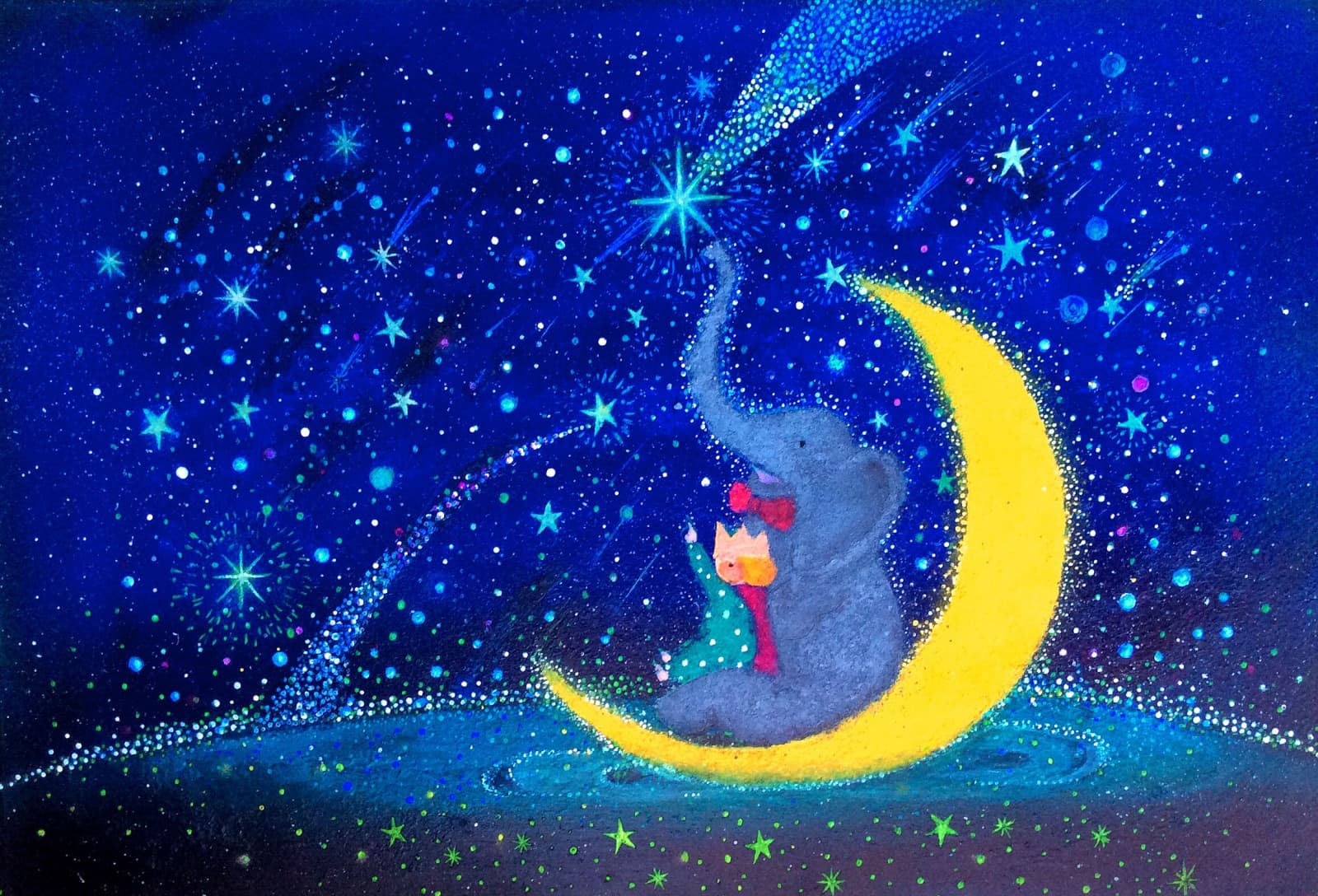 流れ星とって