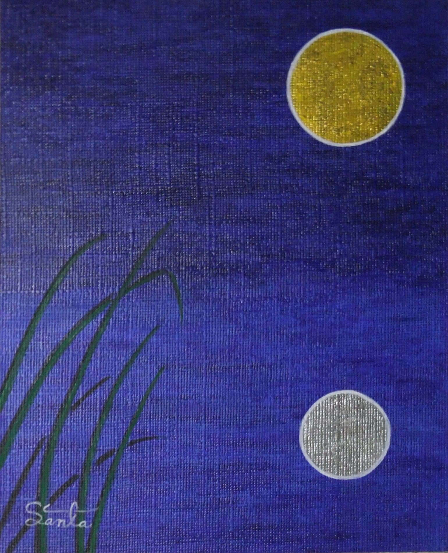 mizu-tama #08 金月銀月