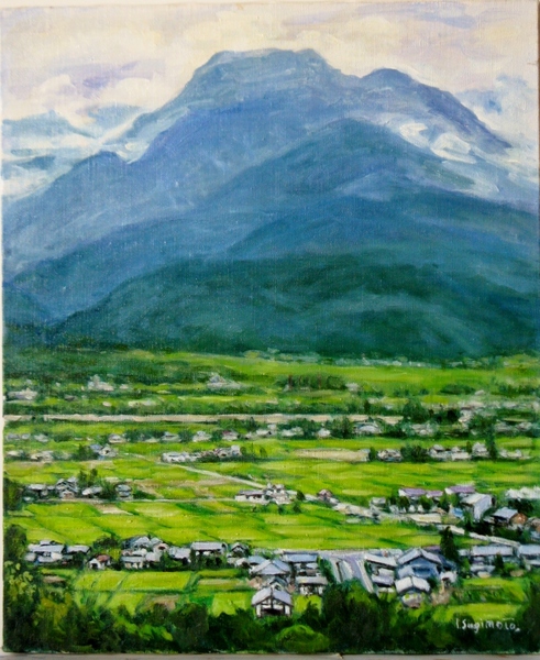 安曇野有明山