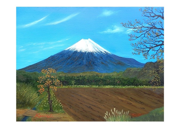 富士山、秋の景色