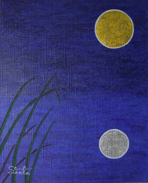 mizu-tama #08 金月銀月