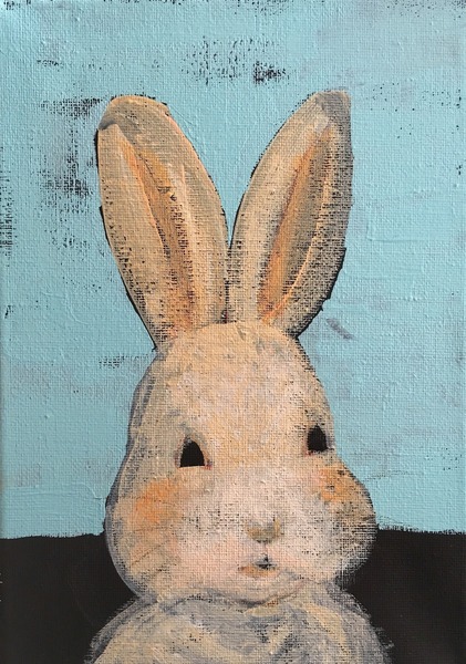 空想 幻想画 うさぎ Summer7 Art Meter