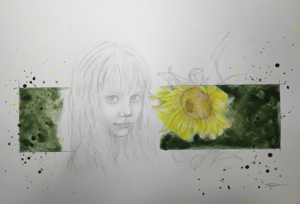 デッサン スケッチ画 Face523 T Miya Art Meter デッサン スケッチ画 Face523 T Miya Art Meter