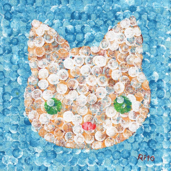 青い目のネコ