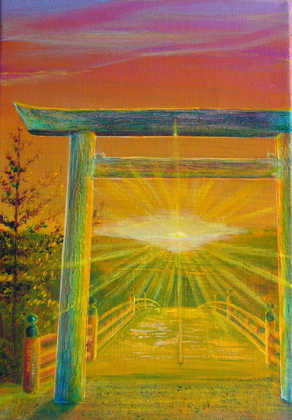 伊勢神宮～日の出～