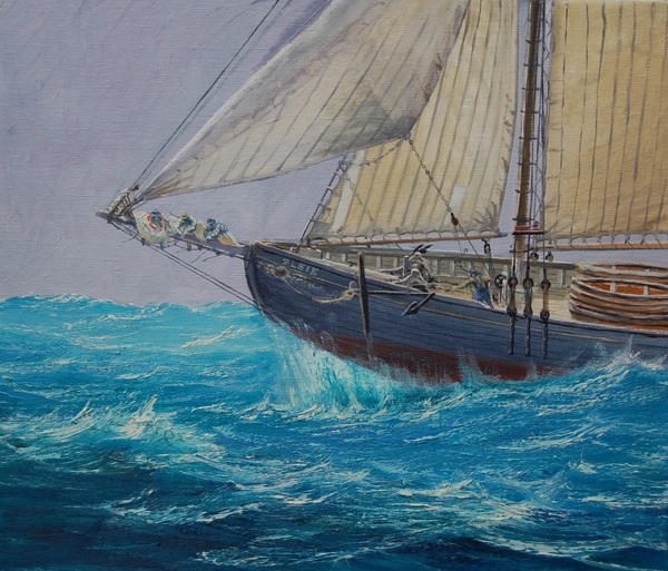 スクーナ漁船「エルジー」