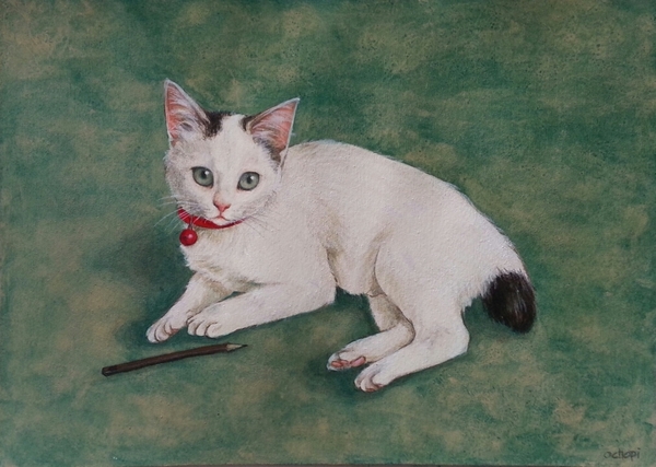 おちょぴさんの絵画です おちょぴさんの絵画です