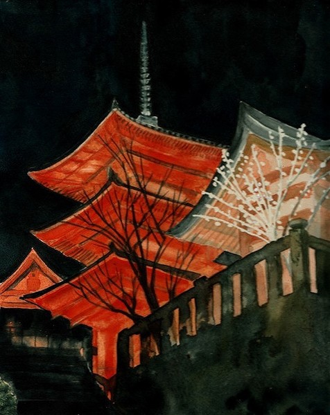 清水寺三重塔
