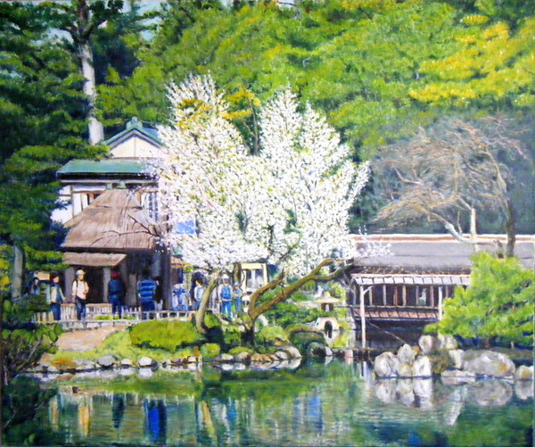 菊川画廊 - 三戸 了一「花」油彩0号 | Facebook