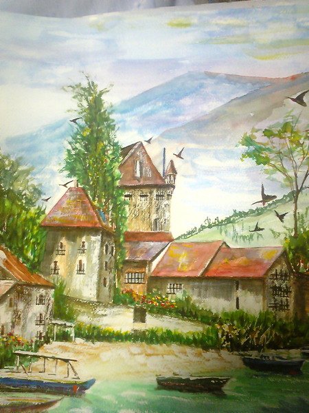 フランス・イボワール風景