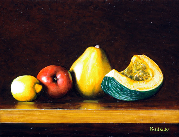 パパイヤのある静物」 by 野沢嘉昭｜Artmeter｜暮らしを彩るアートが