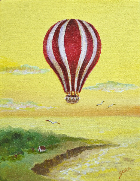 気球選手権22」 by 山川空｜Artmeter｜暮らしを彩るアートが、きっと