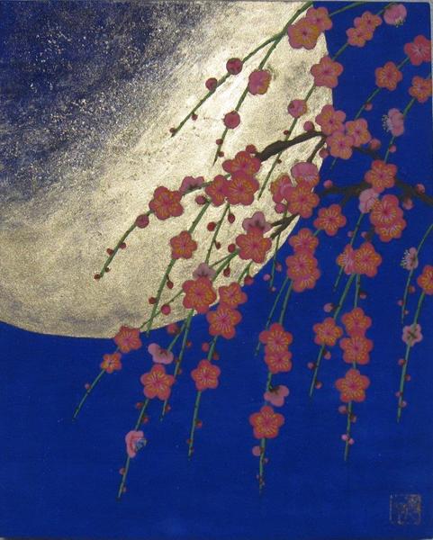 風景画 枝垂れ梅 Hikari Art Meter 風景画 枝垂れ梅 Hikari Art Meter