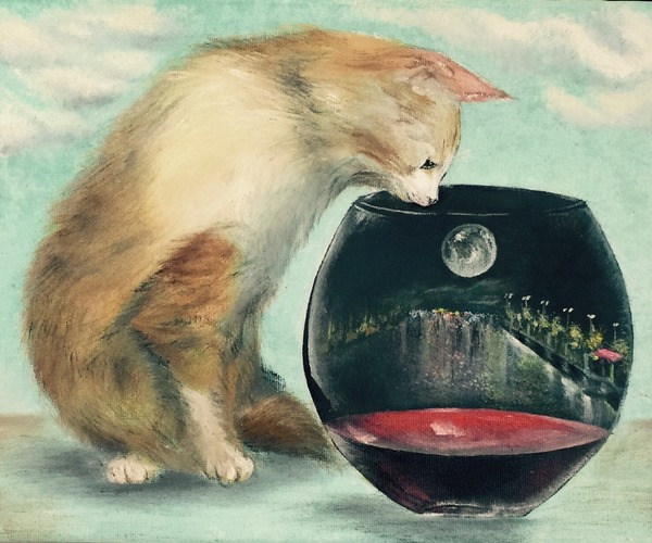 昼と夜」 by Tアート｜Artmeter｜暮らしを彩るアートが、きっと見つかる