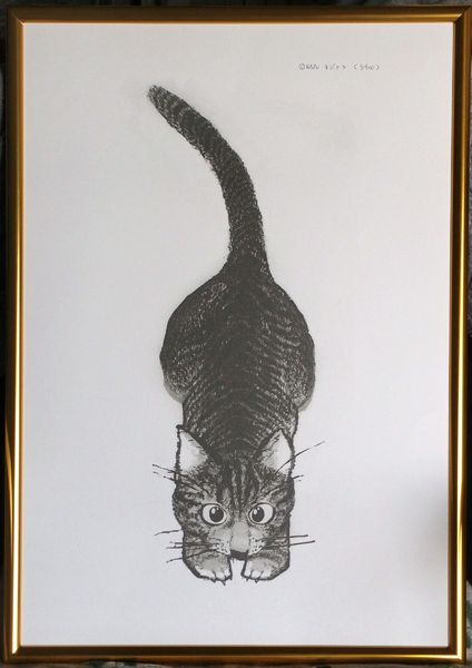 イラスト画 キジトラ 2 500 Kazu Art Meter