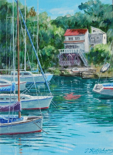 油壷ヨットハーバ」 by TAKESHI｜Artmeter｜暮らしを彩るアートが