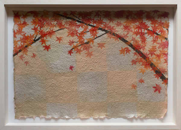 Autumn / 紅葉の額入り作品