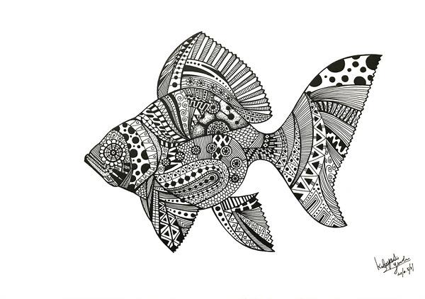 金魚-i」 by 小林優太｜Artmeter｜暮らしを彩るアートが、きっと