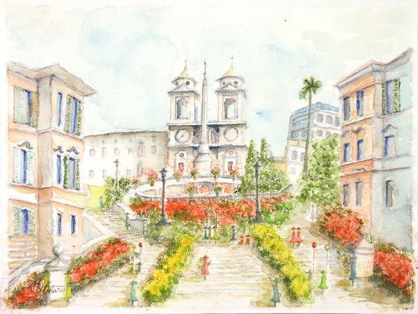 ローマの休日2」 by Nob.｜アート・絵画の販売(通販)サイト Artmeter  