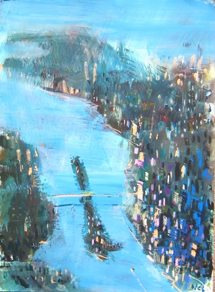 Sale【ART】銀河鉄道Wサムホール Sale【ART】銀河鉄道Wサムホール 美術品・アンティーク