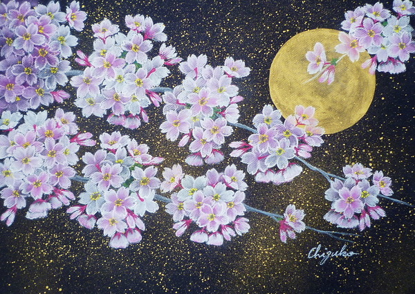 夜桜