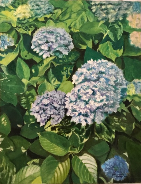 紫陽花」 by Motoko｜Artmeter｜暮らしを彩るアートが、きっと