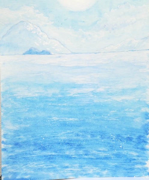 小野寺様専用【油絵】タイトル:空B◇空の絵 癒やしの絵