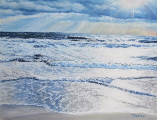 保障できる パステル画 波しぶき 絵画 タペストリー Www Tengslatorg Hi Is